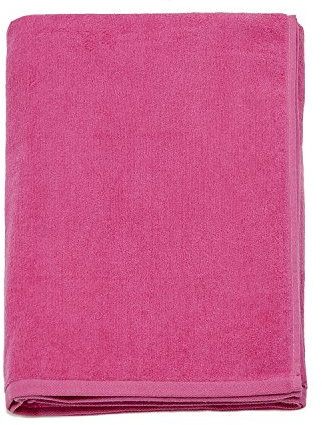 BgEurope Pack de 10 toallas de piscina para hotel, lisas, 400 g/m² (Fucsia)