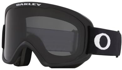 Oakley O Frame L 2.0 Schneebrille Mattschwarz mit dunkelgrauer Scheibe