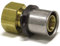 Pipetec Press-Übergangsverschraubung mit Innengewinde 26 x 3-1 1/2 (1 Stück) Pressfitting Fitting TH Kontur Pressfitting Messing DVGW zertifiziert
