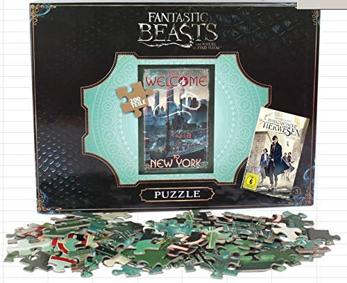 Phantastische Tierwesen und wo sie zu finden sind: 200 Teile Puzzle plus Spielfilm DVD