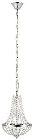 GRÄNSÖ Chandelier 2L Chrome/MC IP44