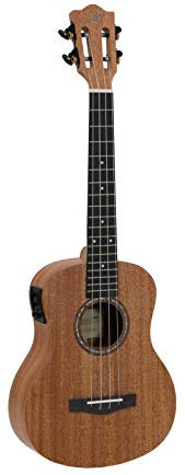 DIMAVERY UK-300 Tenor-Ukulele, Mango mit Tonabnehmer