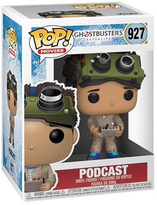 Funko Pop! Movies: Ghostbusters: Afterlife - Podcast - Figura in Vinile da Collezione - Idea Regalo - Merchandising Ufficiale - Giocattoli per Bambini e Adulti - Movies Fans