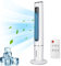 OZEANOS 4in1 Tragbare Mobile Klimalage Wasserkühlventilator Tower Klimagerät Ventilator/Luftkühler/Luftbefeuchter/, mit Fernbedienung, 3,5L Wassertank, 65 W,OT-EC-65 (3.5l)