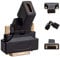 Hdmi to DVI Adapter Rotate -270° (DVI-D Dual Link 24+1) HDMI Female to DVI Male Adaptor with Gold-Plated Connector 1080P Full HD Converter
