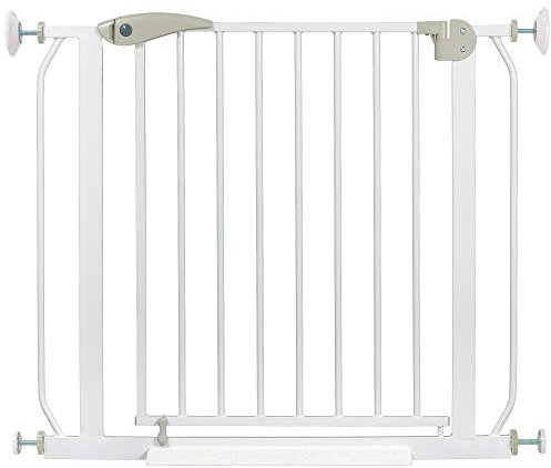 ib style® Berrin XXL Protección de la Escalera | ¡ Paso Extra Ancho ! | Incl. Tapas de protección de la Pared + Placa Base | Sin perforar | 150-160 cm