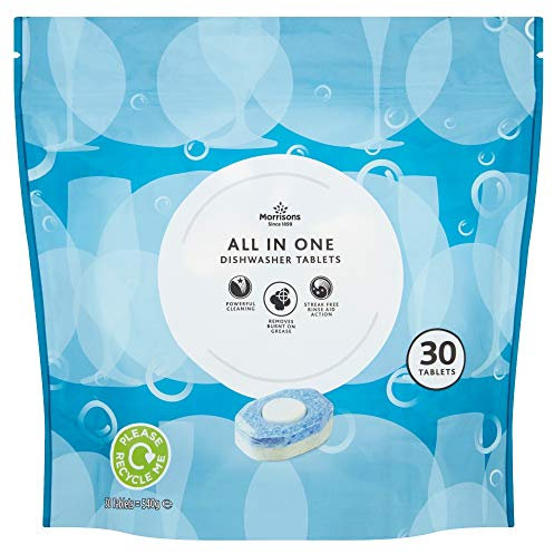 Morrisons All in 1 Original Dishwasher Tablets 30 Pack x 6