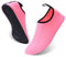AUXDIQ Chaussures Aquatiques Homme Femme Chaussures de Plage Chaussures de Natation Chaussures d'eau Chaussettes Aqua Rose 36/37 EU
