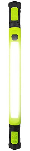 Luceco LED High-Output Inspection Batten Torch Light with USB Power Bank, 2 Light Modes, Rechargeable, Work Light, Spotlight, Green, IK05, 10W, 1000lm, 6500K, LILW100U65UC