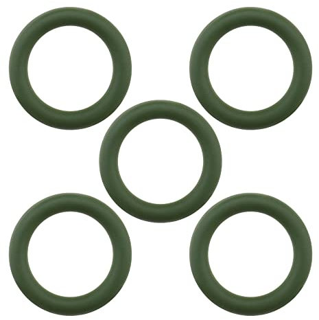 VGOL 5 Stücke Ölpeilstab Führungsrohr O-Ring Ersatz 11437794698 Kompatibel mit BMW 1er 3er X3 Z4 E87 E46 E90 E83 E85 O-Ring Dichtung