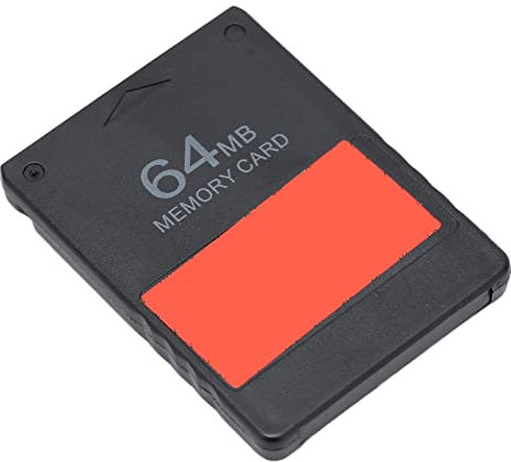 Carte Mémoire PS2, Carte Mémoire de Jeu, Utilisation Facile, Vitesse de Chargement Rapide, Prend en Charge Les Jeux PS1 PS2, Plug and Play, Adaptée Aux Consoles de la Série PS2