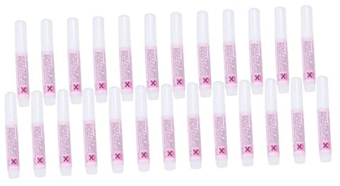 POPETPOP 50pcs Super Strong Bonding Glue for Fake Nails Nail Art Glue Kit Skin-friendly Fast Drying for Home Salon Use