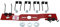 SECURA Set de lame scarificateur compatible avec Cub Cadet Tondeuse à gazon