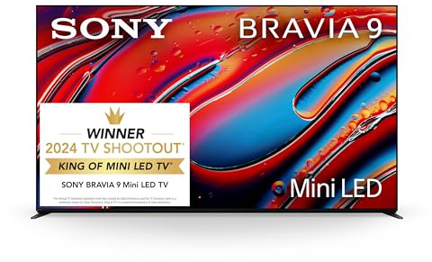 Sony 65 Inch Mini LED QLED 4K Ultra HD TV BRAVIA 9 Smart Google TV with Dolby Vision HDR and Exclusive Features for PlayStation 5 (K-65XR90)