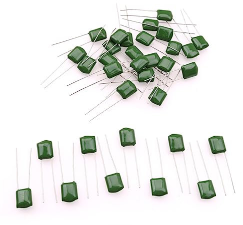 FUNOMOCYA 20stücke Teiliges Elektro-gitarren-kondensatoren Robuste Bauteile Für Bass Gitarren-tonregelung Kompatibel Gitarren Langlebig Und Präzise Für Instrumentenreparatur