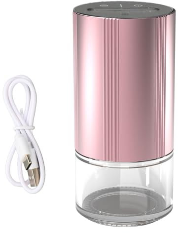 Auto-Aromatherapie-Diffusor, Aluminiumlegierung, Timer-Funktion, Auto-Lufterfrischer, Zerstäubungsdiffusor für Zuhause, Auto, Büro (Touch-Screen)