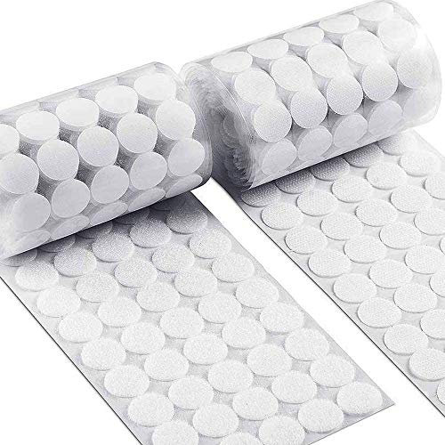 500/1000 unidades (250/500 pares) de 10 mm de diámetro, cintas de puntos autoadhesivas para manualidades, oficina, aula