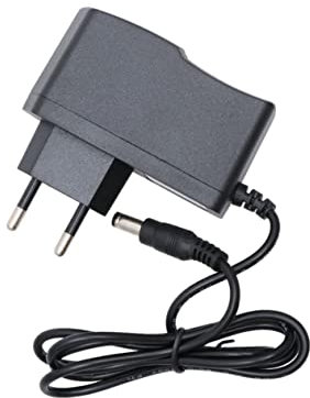 Adaptateur CC 12v 1a Power Supply CCTV Camera Caméra CCTV Alimentation électrique Adaptateur 12v ca Chargeur Mural ca Prise UE Alimentation CC 1a Black HOMSFOU