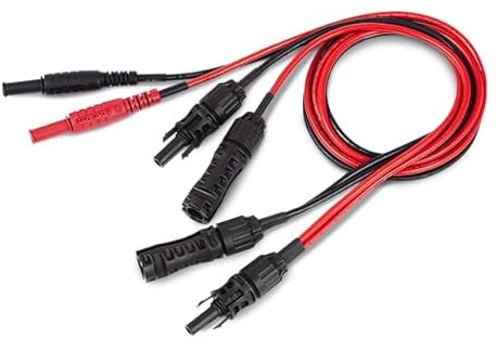 FLIR TA90 – Duale MC4-Messleitungen mit Stecker und Buchse und Bananenstecker