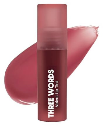 Love Track Velvet Lip Tint – THREE HEART (2.8 ml) | Velvet Matte Finish | Lightweight & Non-Sticky | Rich Color Payoff | Comfortable All-Day Wear | Available in 6 Flattering Shades to Suit Every Mood