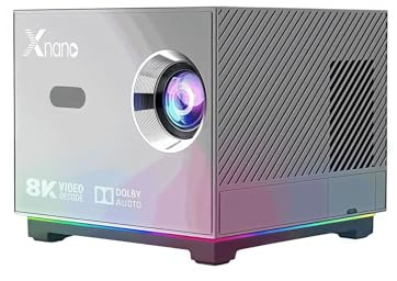 ZSJSM Proyector HD, resolución nativa de 720p, tecnología LED, HDMI y USB A Puertos, compatibilidad inalámbrica con teléfonos Inteligentes, tabletas, computadoras portátiles y Palos de televisión