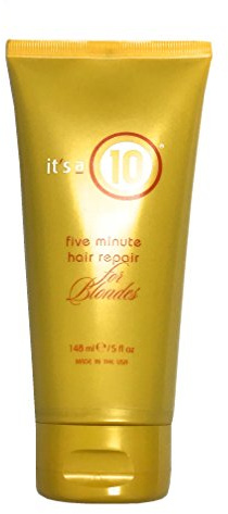 IT 'S A 10 Five Minute Hair Repair – Hair Serums (Unisex, Blonde Hair, Repair)