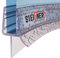 STEIGNER Duschdichtung, 100cm, Glasstärke 3,5/4/ 5 mm, Vorgebogene PVC Ersatzdichtung für Runddusche, UK13