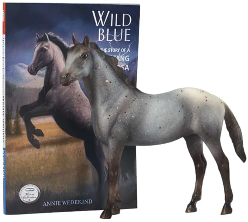 Breyer Classics Wild Blue: Book and Horse Toy Set (1:12 Scale)