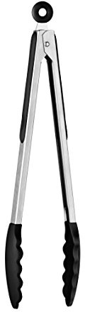 ZING! Silicone Tongs - Black