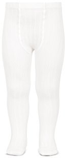 Condor Canalé Medias, Blanco, 62 (Tamaño del Fabricante:00) para Bebés