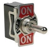 Interruptor DE Palanca 2 CIRCUITOS 3 Posiciones 10A 250V