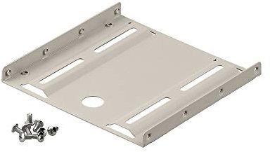GOOBAY Cadre de Montage de disques durs 2, 5 sur 3.5, Simple, Beige 94343
