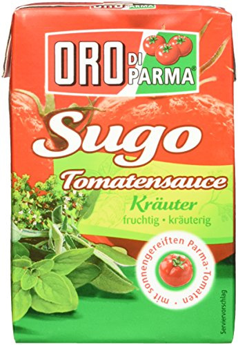 ORO di Parma Tomatensauce Sugo Kräuter 400 g Packung, 8er Pack