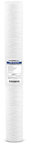 Hydronix SWC-25-20100 - Cartuccia filtrante universale NSF per sedimenti ad acqua, 100 micron, 6,3 x 50,8 cm