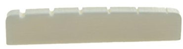 KAISH 43x6 Flat Base Cattle Bone Guitar Nut Real Pure Bone Nut for LP Les Paul Guitars