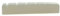 KAISH 43x6 Flat Base Cattle Bone Guitar Nut Real Pure Bone Nut for LP Les Paul Guitars