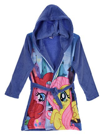 My little Pony Mädchen Morgenmantel (Blau, 4 Jahre)