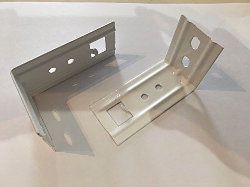 Winkel für Wandmontage Duo Rollo Doppelrollo. Set bestehend aus 2 Stück