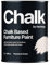 Hemway - Chalk Based Furniture Paint - Peaches and Cream 1 L | Chalky Matt Shabby Chic Finish for Interior & Exterior Home Decor | Quick Dry & All-in-one