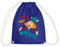 Spreadshirt Wickie Und Die Starken Männer Hey Hey Wickie Turnbeutel, One size, Königsblau