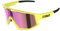 Bliz Fusion Sportbrille, matt neon yellow-brown purple