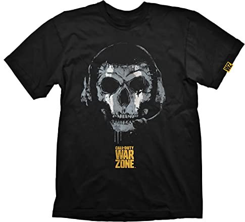 Call of Duty: Warzone T-Shirt Skull Black Size M