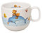 Villeroy & Boch Happy as a Bear Kinderbecher mit Henkel, 180 ml, Premium Porzellan, Weiß/Bunt