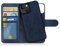 MyGadget Flip Case for iPhone 13 Mini - [ Removable Magnetic Cover ] - PU Leather Phone Case - [ Cover with Card Slot ] Protective Shell in Dark Blue