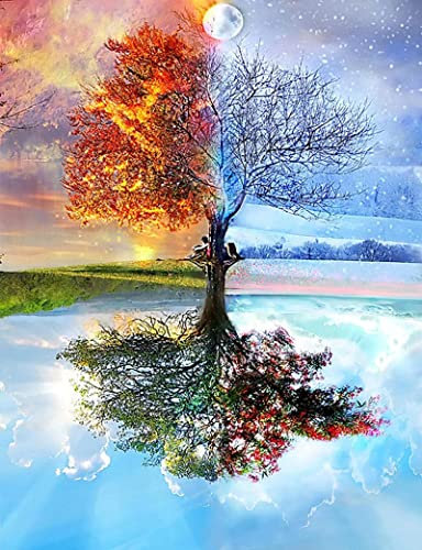 PUZZLECABIN 6000-Teile-Puzzle Four Seasons Puzzle Jigsaw Jigsaw Puzzle für Erwachsene Jigsaw Jigsaw Art Puzzle Game