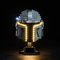 Kyglaring Nur LED-Beleuchtungsset Lights Set für Lego Star Wars Der Mandalorianer-Helm 75328 Bausatz - ohne Lego-Set (Classic Version)