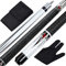 Teekerwan Billard-Queue-Stick – 147,3 cm Ahorn-Billard-Pool-Stab, 19/20/595.3 g 1/2 Ahorn-Pool-Queue-Stick-Set, 2-teiliges Billardqueue-Stick (540 g)