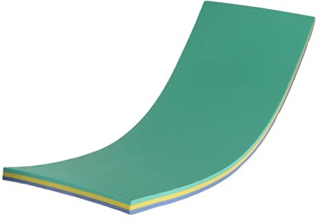 JISADER 3 Lagige Wasserschwimmmatte, Unsinkbare Wasserdecke, Schwimmmatte, Schaumstoff, Schwimmend
