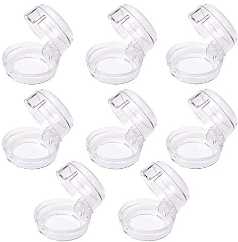 8 Stück Herd Schalter Schutz, Childsafety Schlösser, Ofen Kindersicherung, Baby Sicherung, Herd Knobf Abdeckung, Küche Gasherd Knob Abdeckungen, für Home Backofen, Herd Gasherd