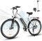 COLORWAY 28 Electric Bike, EBike with 36V 15Ah Removable Battery, Smart DISPLAY, Pedal Assist, 7-Speed, City Bike with 250W motor, Range up to 45-100km, Suitable for both men and women.